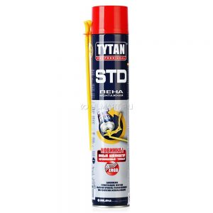 Пена монтажная TYTAN Professional STD ЭРГО, 750 мл, зимняя