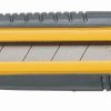 Нож 25мм резин-пластик ручка с металл. ведомой, винт для фиксации