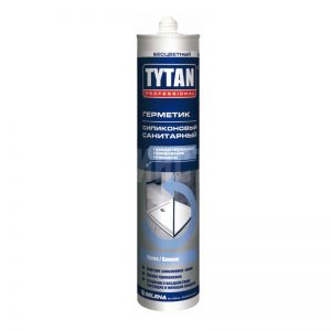 Герметик силиконовый санитарный 280 мл TYTAN Professional бесцветный
